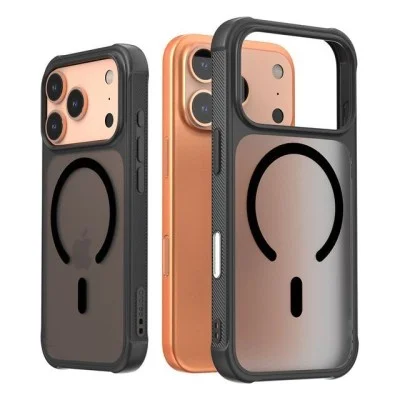 Arareee Duple Magsafe Armor Slim Case For Iphone 17 Pro - Black